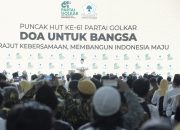 Peringatan HUT Golkar : Prabowo Soroti Respons Cepat Pemerintah Tangani Bencana