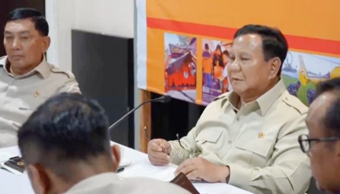embangunan Huntara Terhambat Lahan, Prabowo: HGU Bisa Dicabut demi Rakyat