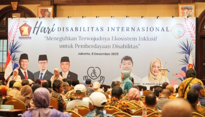Menuju Indonesia Inklusif : GERINDRA Kukuhkan Dukungan bagi Penyandang Disabilitas di HDI 2025