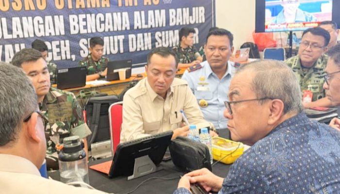 Posko Utama di Lanud Halim Dipantau Mensesneg: Stok Bantuan dan Komunikasi Jadi Fokus