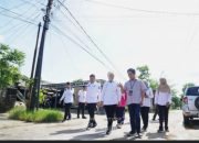 PT TIMAH Tbk Kembali Hadir Bantu Warga Terdampak Banjir Rob di Pangkalpinang