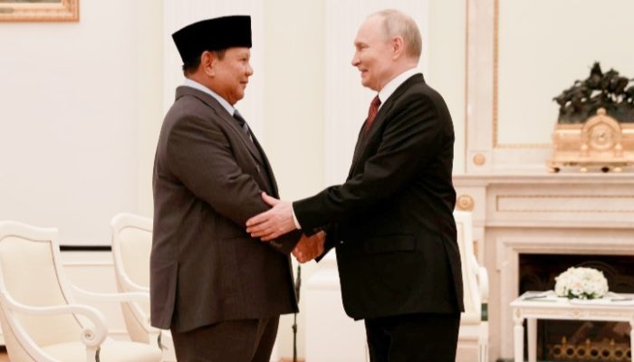 Pertemuan Bilateral di Moskow, Prabowo-Putin Sepakat Perkuat Kerja Sama Ekonomi