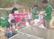 Pertamina Pasang Pembangkit Listrik Tenaga Surya untuk Posko Pengungsian di Aceh Tamiang