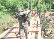 TNI Bangun 10,5 Km Jalan di Sulteng Hanya 1 Bulan, Kolaborasi dengan Warga