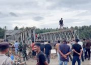 Warga Bireuen Sambut Rampungnya Jembatan Bailey Penghubung Medan-Banda Aceh: Alhamdulillah Sangat Terbantu