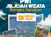 Peringati HPN 2026 dan HUT ke-23 Basel, PWI Gelar Jelajah Wisata Bangka Selatan
