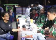Malam Tahun Baru di Posko Pengungsian Batu Hula Meriah: Warga Cek Kesehatan, Anak-anak Dapat Mainan
