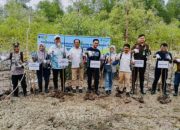 Jaga Ekosistem Pesisir, PT TIMAH Tbk Tanam Ribuan Mangrove di Pantai Kobel Kundur