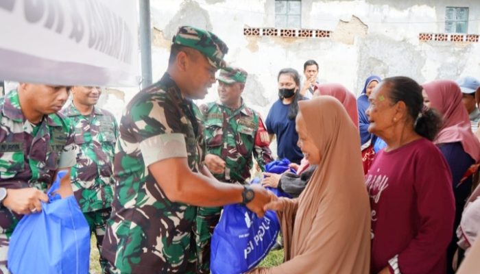 Kodim 0623/Cilegon Bergerak Cepat Bantu Warga Terdampak Banjir di Kelurahan Masigit