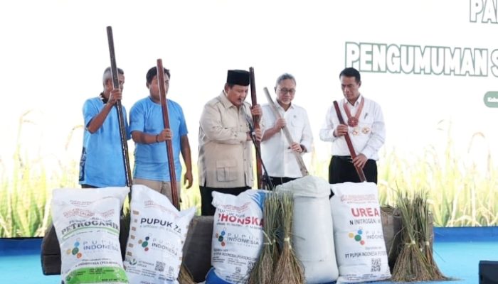 Prabowo Bangga Swasembada Pangan Tercapai dalam Setahun: Kita Berdiri di Atas Kaki Sendiri