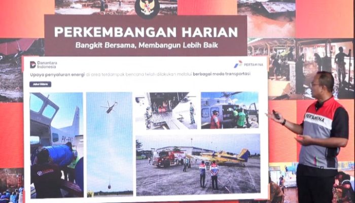 Pertamina Gratiskan 654 Ribu Liter BBM dan 1.500 Tabung LPG untuk Operasi Kemanusiaan di Sumatra