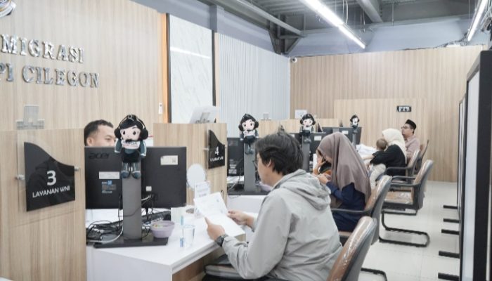 Kantor Imigrasi Cilegon Hadirkan Layanan Paspor Simpatik Dalam Rangka Hari Bakti Imigrasi ke 76 Tahun