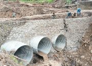 Percepat Pemulihan Aktivitas Masyarakat Terdampak Bencana, Pembangunan Jembatan Terus Dikebut