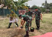 Dandrem 045/Gaya Sambangi Makodim 0413/BKA dalam Rangka Kunjungan Kerja (Kunker)