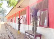 Sekolah dan Tempat Ibadah di Sumut Berangsur Dibersihkan TNI, Sebagian Besar Sudah Rampung