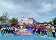 PT TIMAH Tbk Perkuat Olahraga Masyarakat dengan Dukung Turnamen Voli Antar Desa di Bangka Selatan