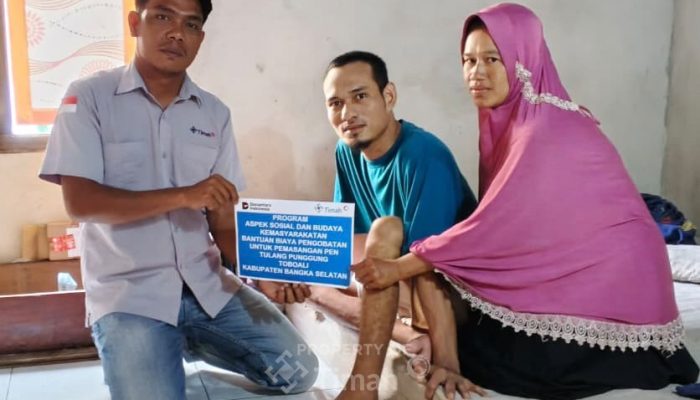 Dukung Kesembuhan Warga, PT TIMAH Tbk Salurkan Bantuan Biaya Pengobatan untuk Warga Basel