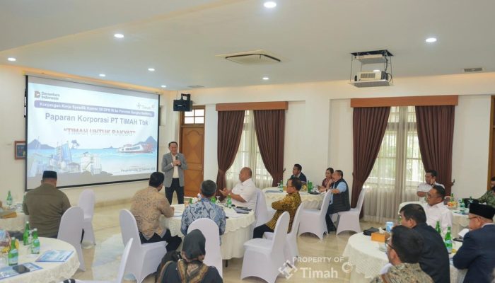 Dorong Percepatan Harga Patokan Mineral, Komisi XII DPR RI Gelar Kunjungan Spesifik ke PT TIMAH Tbk