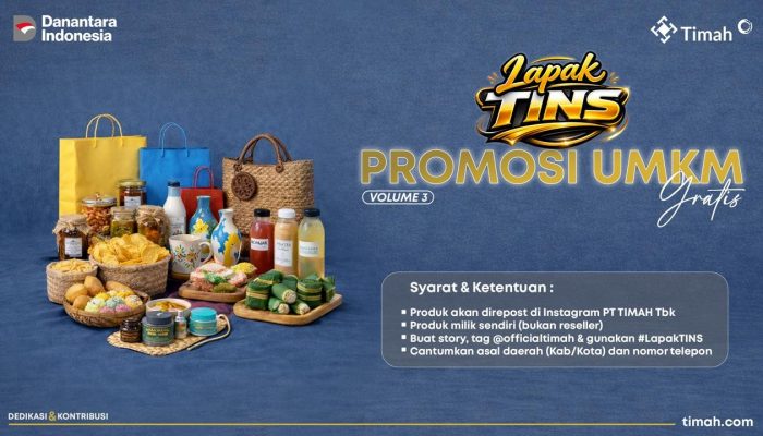 PT TIMAH (Persero) Tbk Hadirkan Lapak TINS, UMKM Bisa Promosi Gratis di Instagram Selama Ramadan 1447 Hijriah