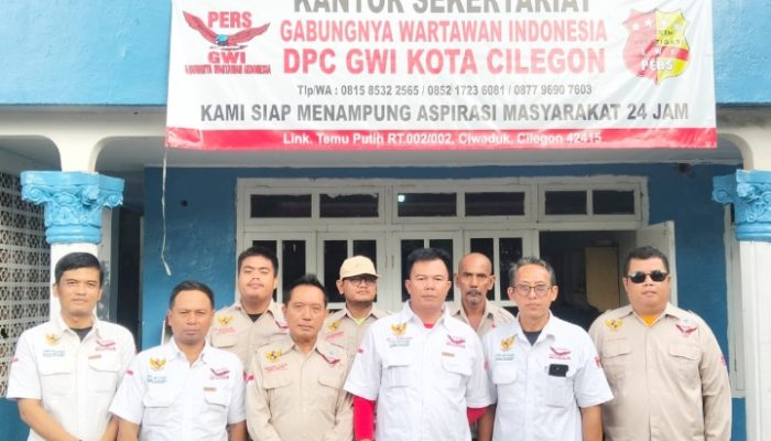 Peresmian Sekretariat DPC GWI Kota Cilegon Jadi Tonggak Penguatan Peran Wartawan