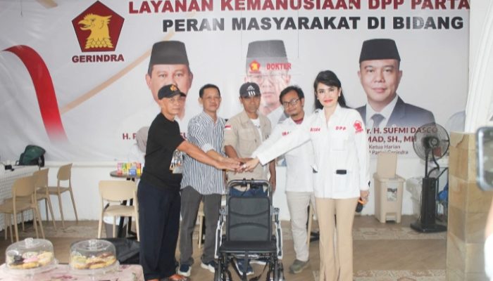Pengobatan Gratis Disambut Hangat, Ketua RT Apresiasi Kepedulian Partai Gerindra
