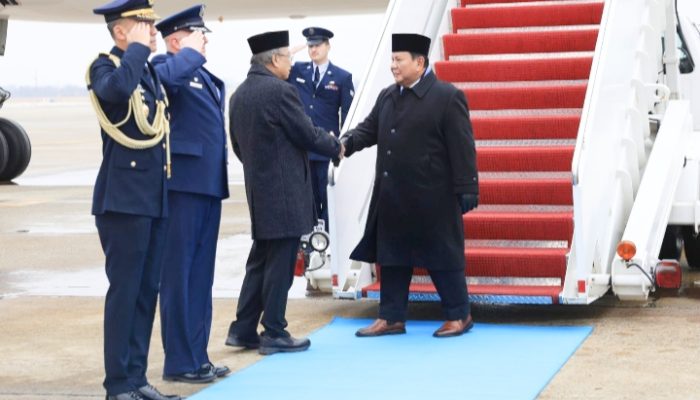 Prabowo Tiba di Washington DC, Siap Memulai Misi Ekonomi dan Perdagangan
