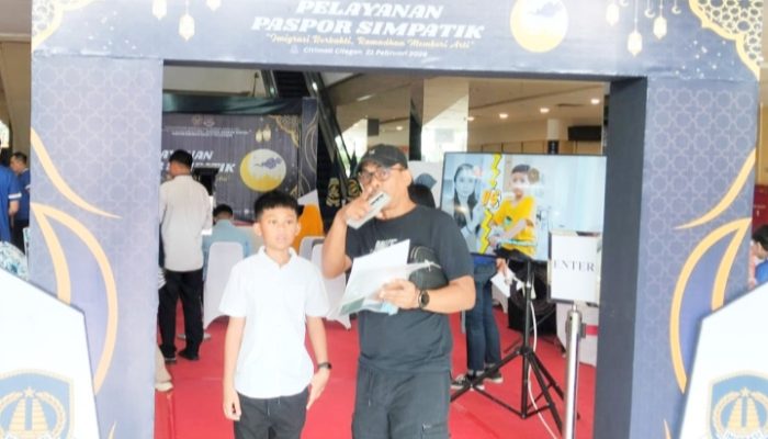 Paspor Simpatik Warnai Ramadhan, Imigrasi Cilegon Layani Warga di Citimall.