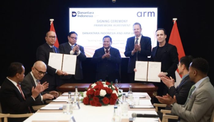 Prabowo Saksikan Kerja Sama Danantara–Arm Limited Inggris, Bidik Jadi Pemain Industri Chip Global