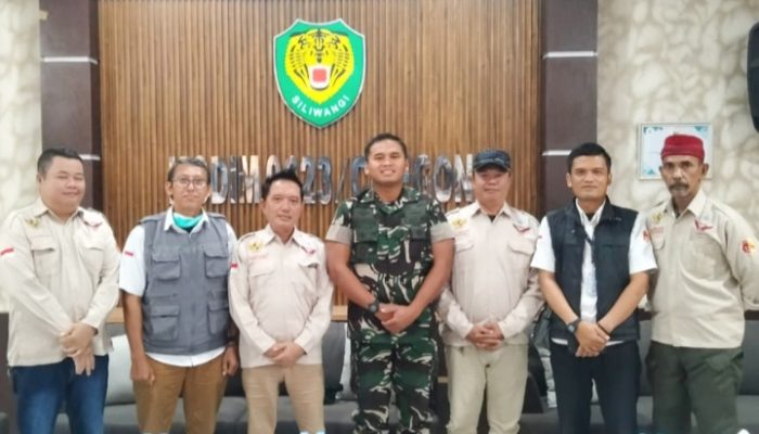 Perkuat Kemitraan, GWI dan Kodim 0623/Cilegon Komit Jaga Kondusivitas Wilayah