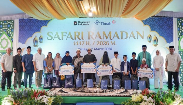 Berbagi Kebahagiaan dalam Safari Ramadan, Affan Senang Terima Santunan dari PT TIMAH