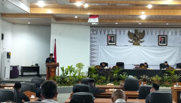 DPRD Bangka Terima Penyampaian LKPJ Bupati 2025, Kinerja Pemda Diklaim Meningkat