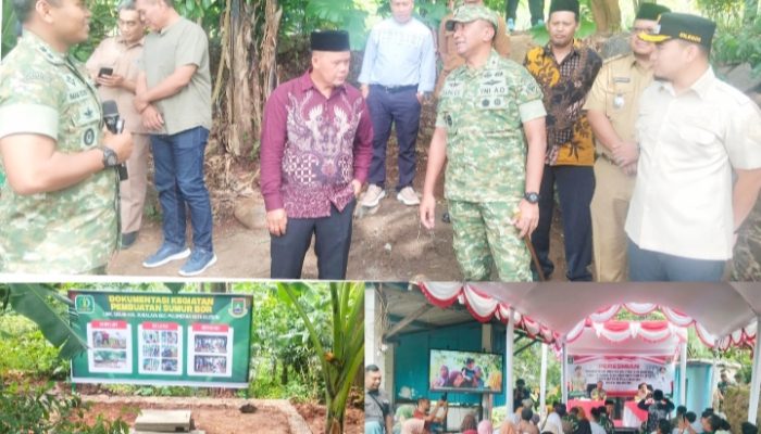 TNI AD Manunggal Air di Cilegon, Danrem 064/MY: Air Bersih Tanggung Jawab Bersama