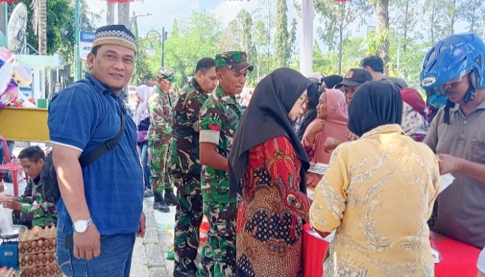 Bantu Warga Jelang Lebaran, Kodim 0623/Cilegon Hadirkan Bazar Ramadhan Libatkan UMKM Lokal