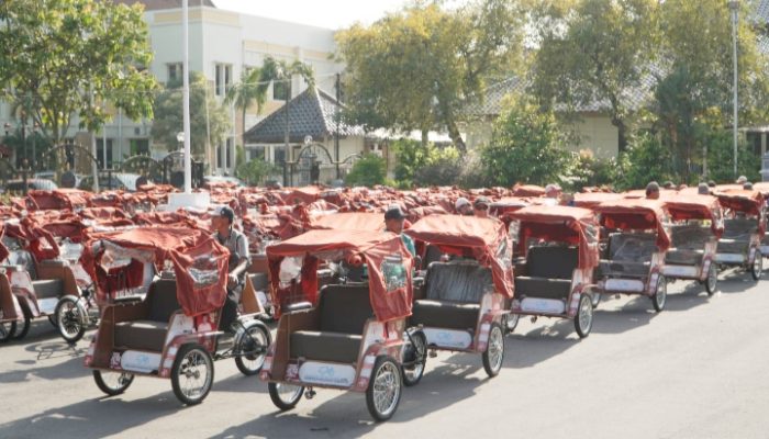 Berkat Becak Listrik Gratis dari Prabowo, Penarik Becak di Ngawi Tak Perlu Lelah Mengayuh Lagi