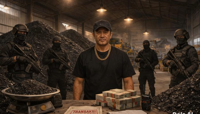 ‎Gudang Milik ED Diduga Tampung Timah Ilegal dan Dijaga Oknum Satgas?