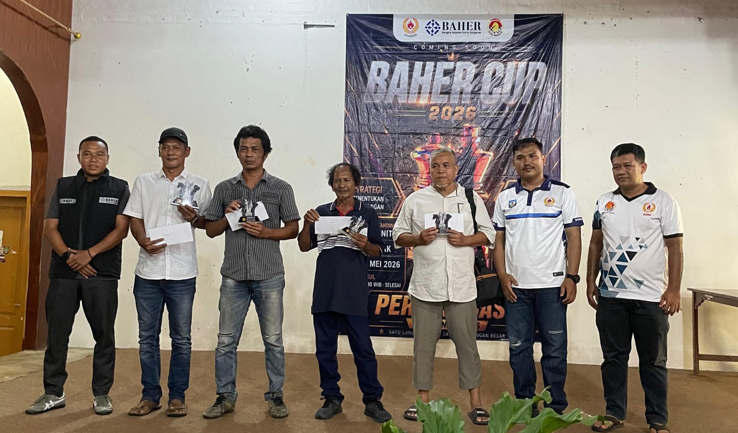 Jadi Ajang Pemanasan Jelang Porprov, Turnamen Catur Baher Cup 2026 Sukses Digelar