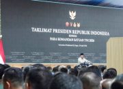 Prabowo Dorong Soliditas dan Kebersamaan Antar-Matra saat Taklimat Dansat TNI 2026