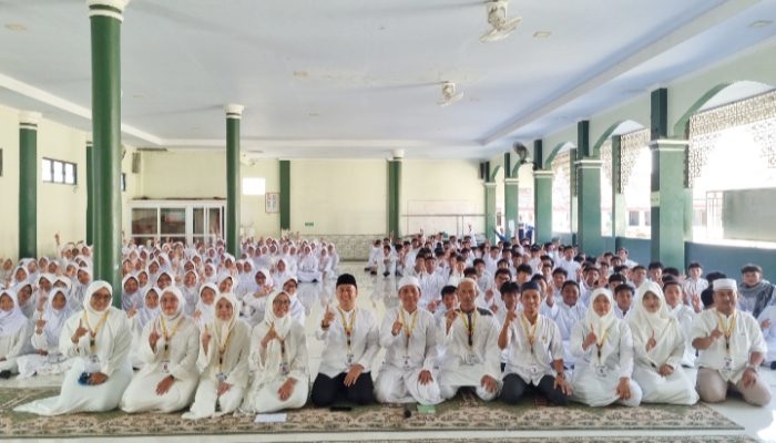 Perkuat Materi PAI, SMPN 1 Cilegon Adakan Manasik Haji Dengan 8 Pos Praktik