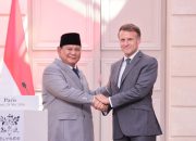 Prabowo dan Macron Sepakat Dukung Solusi Dua Negara untuk Palestina