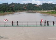 Berkat Jembatan Gantung 240 Meter, Pelajar Aceh Tamiang Kini Bisa Berangkat Sekolah dengan Mudah