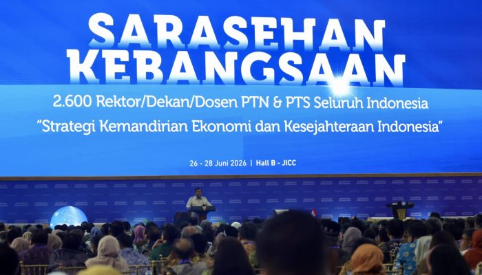 Di Depan Ribuan Guru Besar, Prabowo Ingatkan Pentingnya Kerja Sama Antar-Elite demi Kebangkitan Bangsa