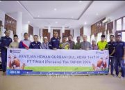 PT TIMAH Kembali Distribusikan Hewan Kurban, Bupati Bangka Tengah: Bentuk Kepedulian yang Konsisten