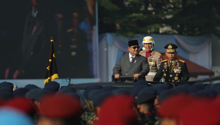 Prabowo: Polri Harus Membela dan Merasakan Penderitaan Rakyat