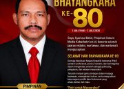 Peringati HUT Bhayangkara ke-80, Media Kabarbahri.co.id Apresiasi Dedikasi Polri dalam Menjaga Keamanan Bangsa