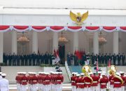 Diiringi Tari Enggang, Prabowo Sambut Hangat Presiden Belarus di Istana Merdeka