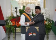 Prabowo Anugerahkan Bintang Adipurna kepada Perdana Menteri India