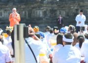 Tari Rama Shinta dan Gamelan Sambut Prabowo dan PM Modi di Candi Prambanan