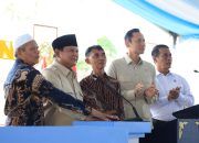 Resmikan Lima Bendungan, Prabowo : Saya Yakin Kita Akan Jadi Lumbung Pangan Dunia