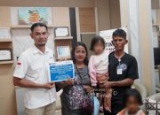 Dukung Kesehatan Masyarakat, PT TIMAH Bantu Biaya Pengobatan Balita di Pangkalpinang