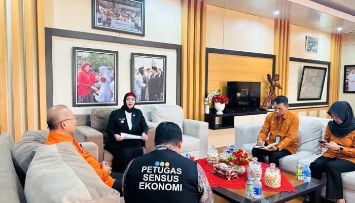 Jadi Responden Pertama, Wabup Bangka Selatan Ajak Warga Sukseskan Sensus Ekonomi 2026